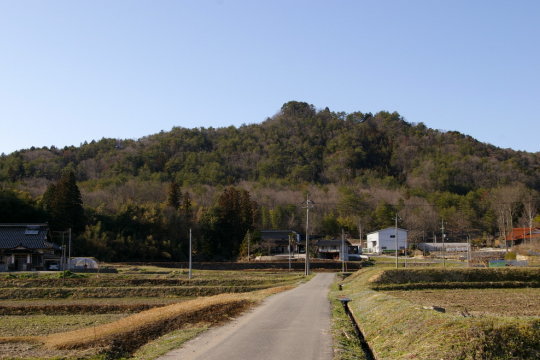 松尾城　遠景